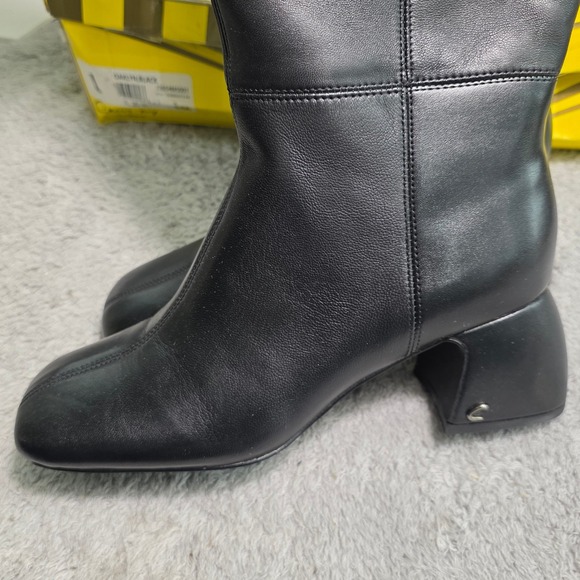 Circus by Sam Edelman Oaklyn Knee High Boots Black Square Toe Women 8 NEW - Picture 3 of 7